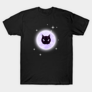 Starry Moon Kitty T-Shirt